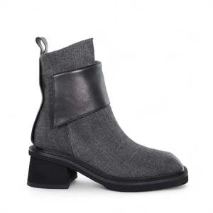 Minx Footwear: Sasha - Black Denim