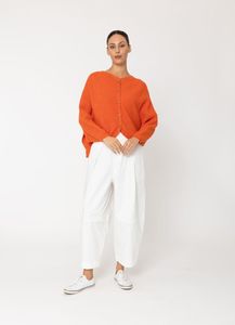 Two By Two: Chase Cardigan - Orange - Two by Two