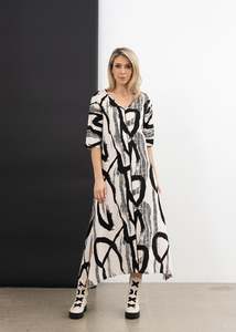 X Lab Dresses: Atmosphere Dress Print