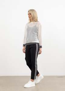 X Lab Bottoms: Stormy Chic Pant