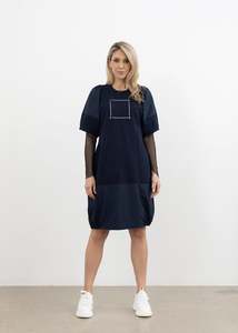 X Lab Dresses: Dramatic Overcast Dress