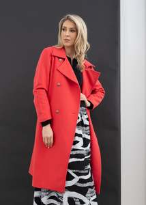 X Lab Jackets Coats: Linear Coat Melon