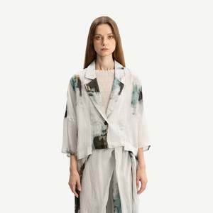 Liora Jacket - Print - Bone + Arrow