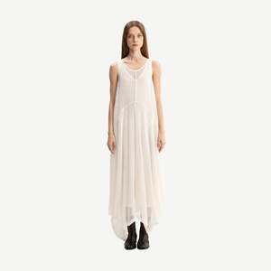 Gabriel Dress - White - Bone + Arrow