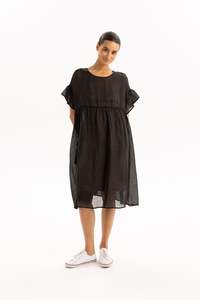 Two By Two: Reina Reversible Dress - Black - Two by Two