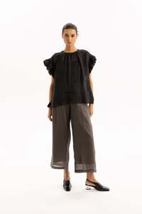 Della Top - Black - Two by Two