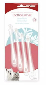 Products: Bioline - Toothbrush set for Cats & Puppies - Styley Pets