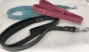 Products: Dotty Dog Leads with Sparkly Heart - Styley Pets