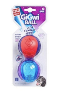 GiGwi - G-Ball - Medium - 2 pack - Styley Pets