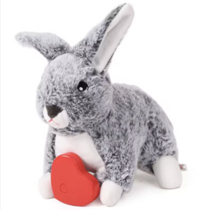 Products: Dog Toy Plush Rabbit with Heartbeat - Styley Pets