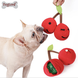 Products: Snuffle Toy for Dogs - Cherry 2-in-1 Toy - Styley Pets