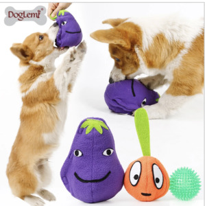 Snuffle Toy for Dogs - Eggplant 3-in-1 - Styley Pets