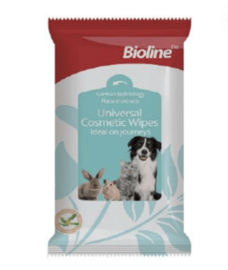 Bioline - Universal Cosmetic Wipes 10pcs - Styley Pets
