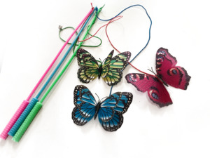 Products: Butterfly Cat Teaser - Styley Pets