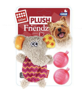 Products: GiGwi - Plush Friendz - Elephant - Styley Pets