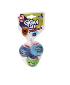 Products: GiGwi - Tennis Ball - XS 3 Pack - Styley Pets
