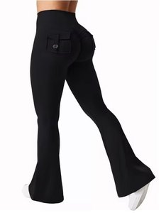 Trendy Womens Bottoms: Women's Booty Boost Yoga Pants