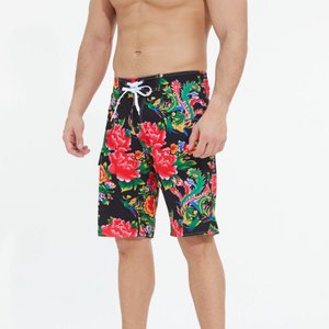 Ocean Drift Plus Size Beach Shorts