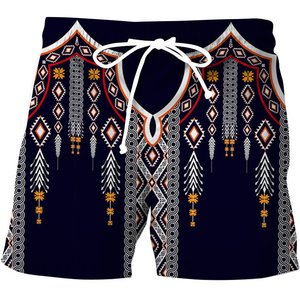 Trendy Mens Bottoms: Retro Striped Shorts: Classic Men's Vintage Fashion