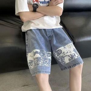 Trendy Mens Bottoms: Nextwave European Hip Hop Denim Shorts