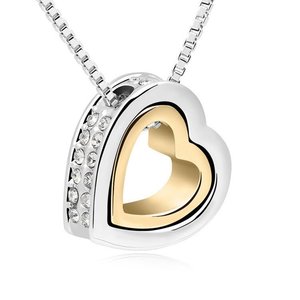Bold Elegant Jewelry Collection: Cherish Heart Necklace - Elegant Jewelry Gift