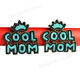 “Cool Mom” Beaded Earrings
