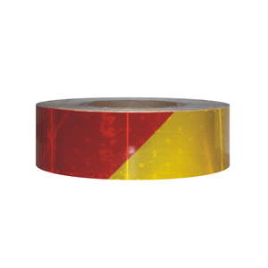 Adhesive Reflexite Conspic Tape Red Gold Angle
