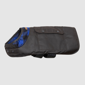 Oilskin: Oilskin Wool Province Dog Coat