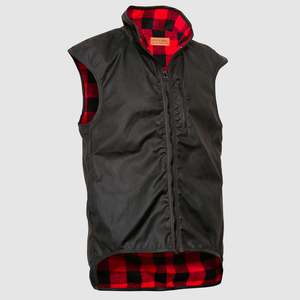 Oilskin: Oilskin Wool Lined Province Vest