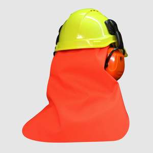 Safety: Helmet Neck Shield