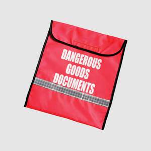 Safety: Adhesive DG Document Bag