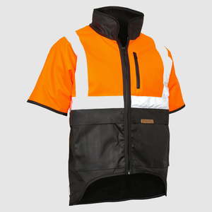 Oilskin Orange Fur Lined Jacket
