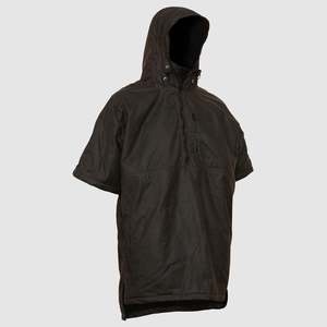 Oilskin Brown Lined Short Sleeve Scope Pullover