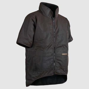 Oilskin Brown Short Sleeve Classic Jacket