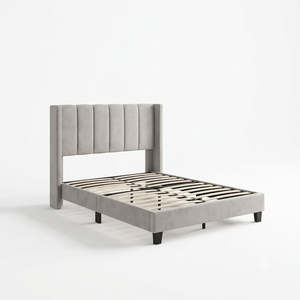 Bed Frames And Bases: Odessa Bed Frame Grey Queen