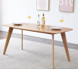Dining tables: Rosalyn Solid Oak Dining Table
