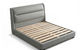 Waimai Bedframe Queen Light Grey