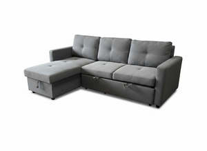 Sofa Beds: Snooze Sofa Bed Grey