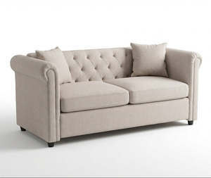 4 Seater Couches: Brookfield 2 Seater Sofa Beige