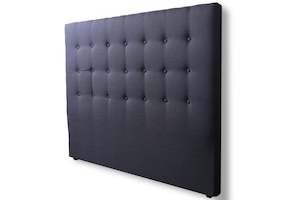 Headboards: Hyde Free Standing Headboard Dark Grey Super King