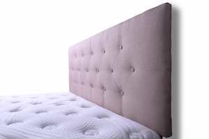 Headboards: Fenland Headboard Beige King Single