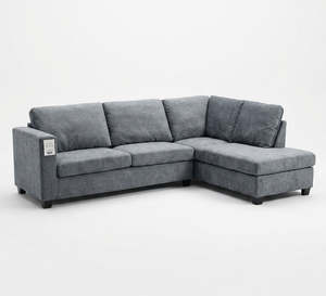 Ganley Modular Right Chaise Lounge Suite – Grey
