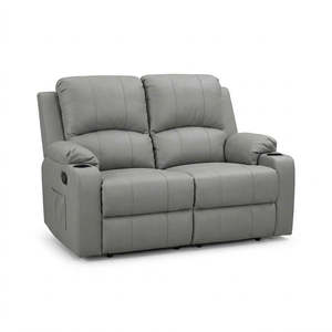 Suites 1: Cyril Recliner 2 seater PVC Light Grey