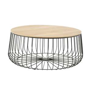 Coffee Tables: Cage Round Coffee Table