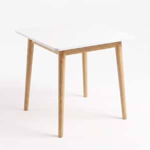Metro Compact Dining Table - White