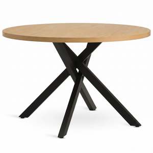 Dining Tables: Fraser Round Dining Table Wood
