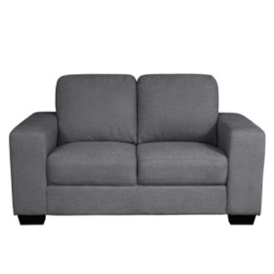 4 Seater Couches: Charleston sofa 2 seater Dark grey