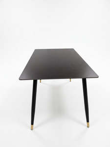 Eclipse Dining Table - Black Top