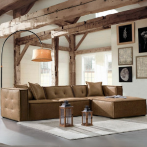 Modular Sofa: "Bloq" Fabric Lounge Suite