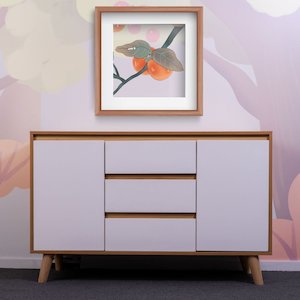 Display Cabinet Sideboard: 'Retro' Dining Cabinet